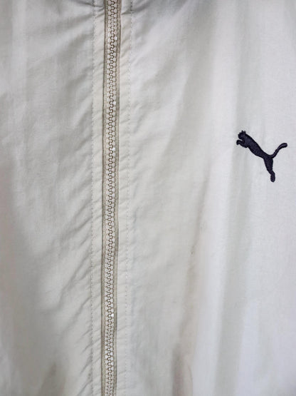 Vintage 80er 90er PUMA Blouson Jacke beige braun Made in Italy XL