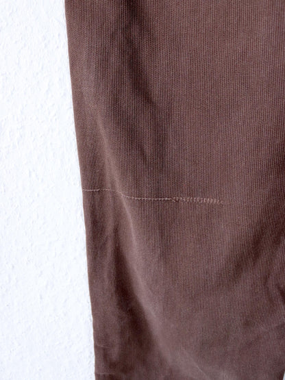Vintage 80s 90s DIESEL INDUSTRY trousers brown straight leg W34