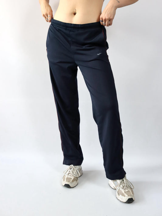 Vintage 80s 90s NIKE jogging pants training pants dark blue M