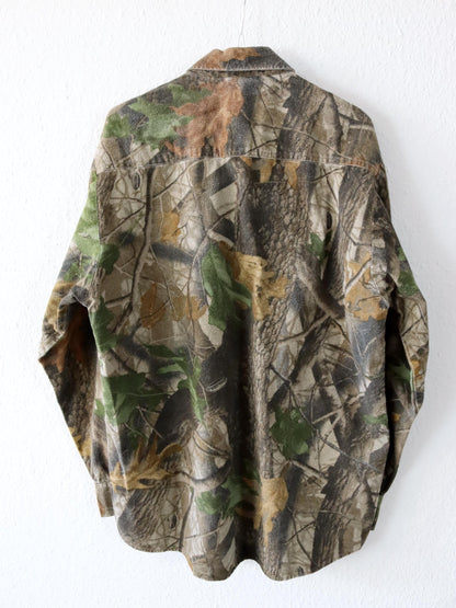 Vintage 80s 90s RANGER Realtree flannel shirt heavy cotton XL