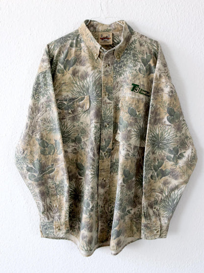 Vintage 80er 90er GAME GUARD Realtree Flanellhemd langarm XL