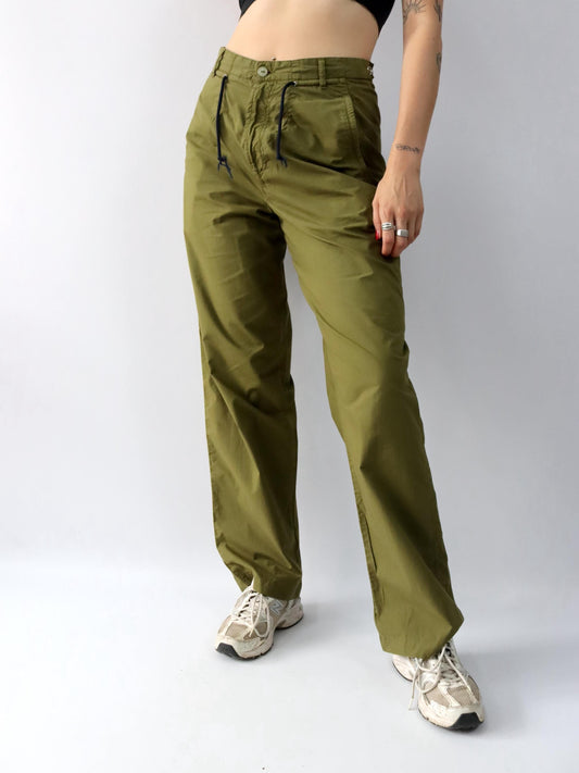 Vintage 80s 90s SOVIET Pants Baggy Pants khaki W34