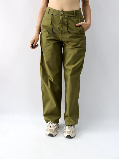 Vintage 80s 90s SOVIET Pants Baggy Pants khaki W34