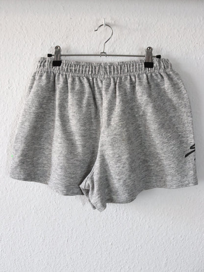 Vintage 80s 90s shorts short pants grey mottled print surf L