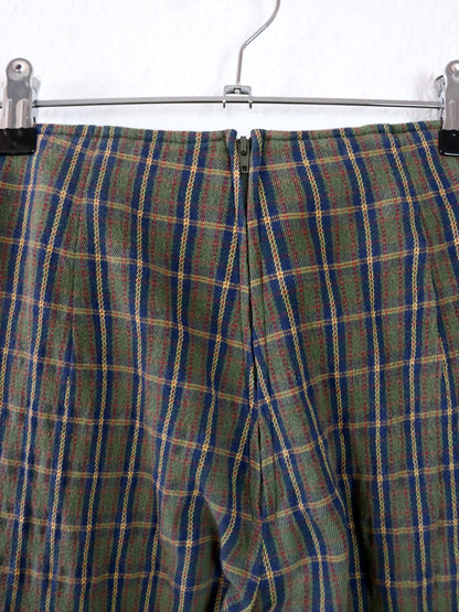Vintage 80er 90er STEFANEL Steghose high waist Hose kariert 38