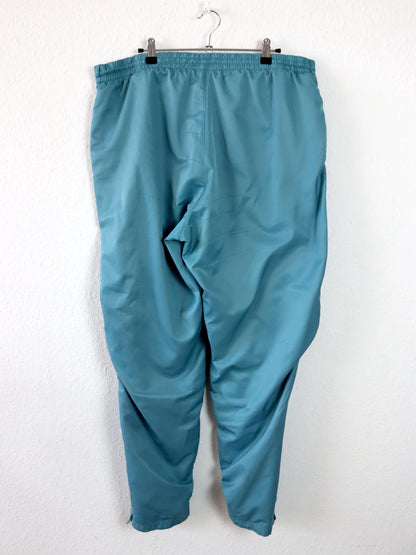 Vintage 80er 90er ADIDAS Trainingshose doppellagig blau 54 XL