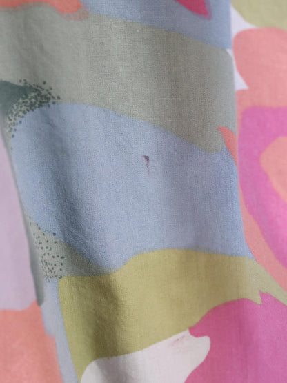 Vintage 80er 90er Hemd langarm crazy pattern bunt L