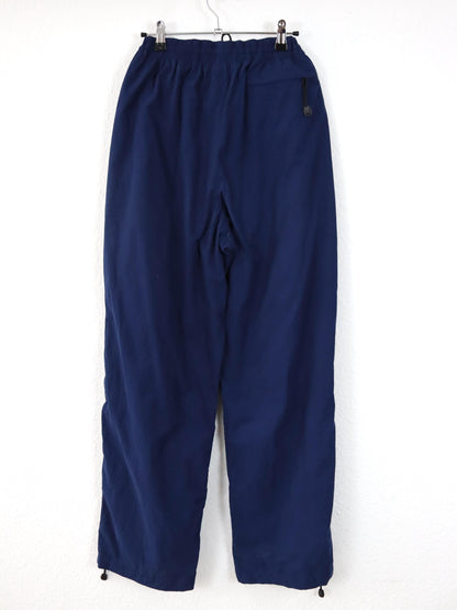 Vintage 80er 90er FILA Jogginghose Trainingshose dunkelblau seitlicher Reißverschluss D54