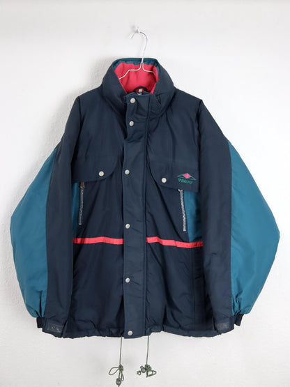 Vintage 80s 90s BRUGI Ski Jacket Winter Jacket Lined 54 XXL