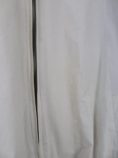 Vintage 80er 90er Bomberjacke leichte Jacke Blouson cremeweiß beige M