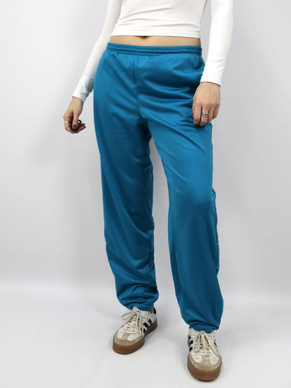Vintage 80er 90er FILA Trainingshose Jogginghose blau türkis 52 L
