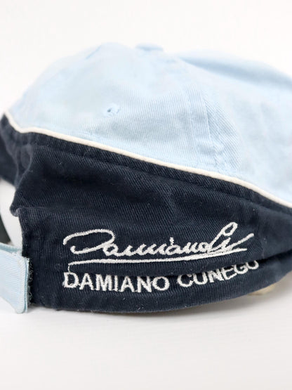 Vintage 90er 00er Y2k N.C.P. Merchandise Cap Mütze blau schwarz WM Cycling 2004 Verona Bardolino One size