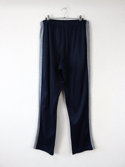 Vintage 80er 90er ASICS Trainingshose Jogginghose dunkelblau L