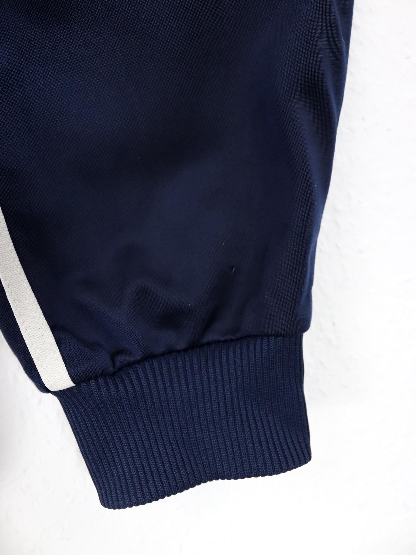 Vintage 90er 00er ADIDAS Trainingsjacke Firebird Stehkragen dunkelblau D6 M