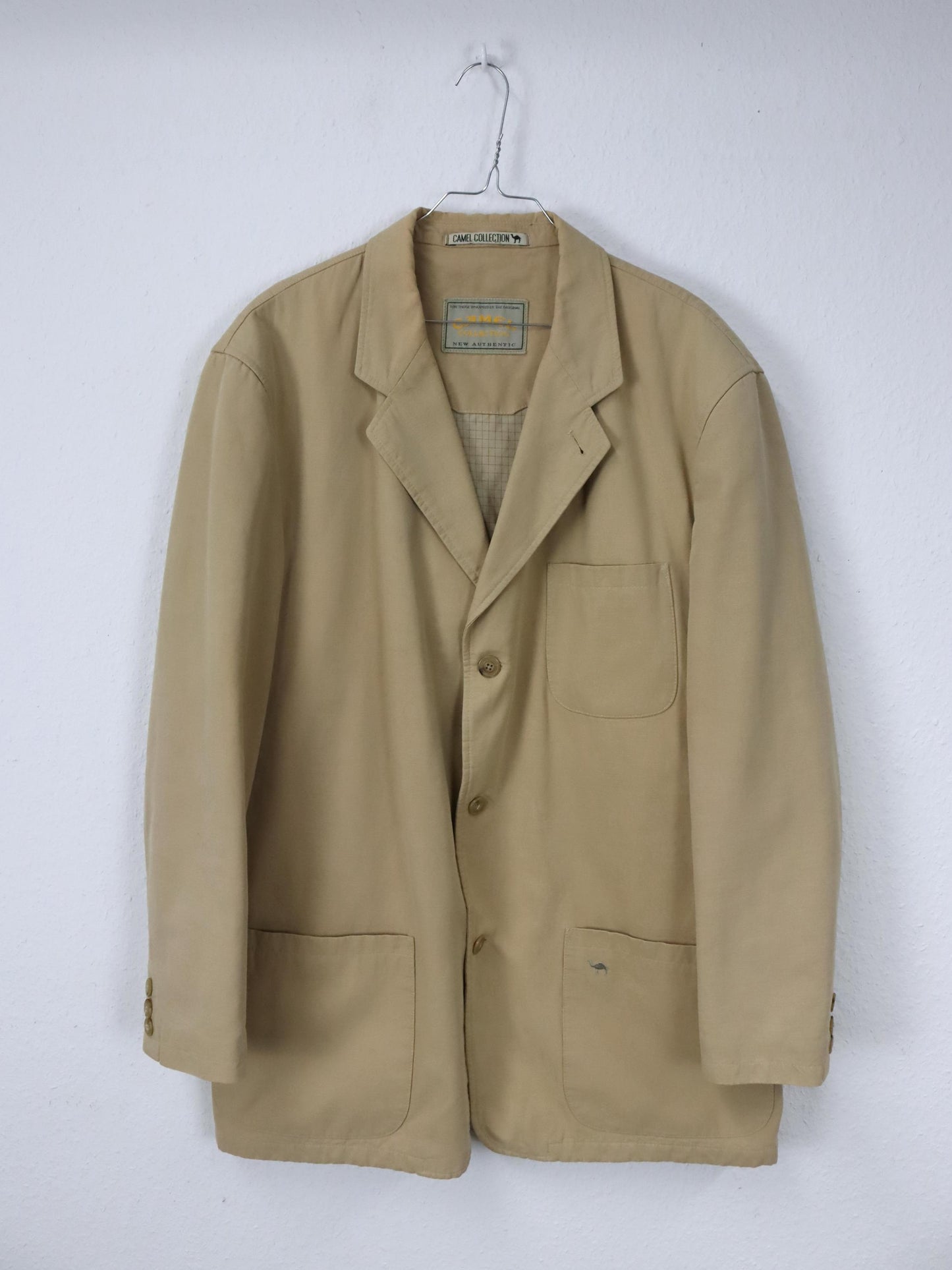 Vintage 80er 90er CAMEL Blazer beige XL