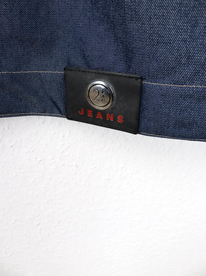 Vintage 90er 00er Y2k 2PAC the Collection by J.C. Design Jeansjacke indigo metal deadstock S