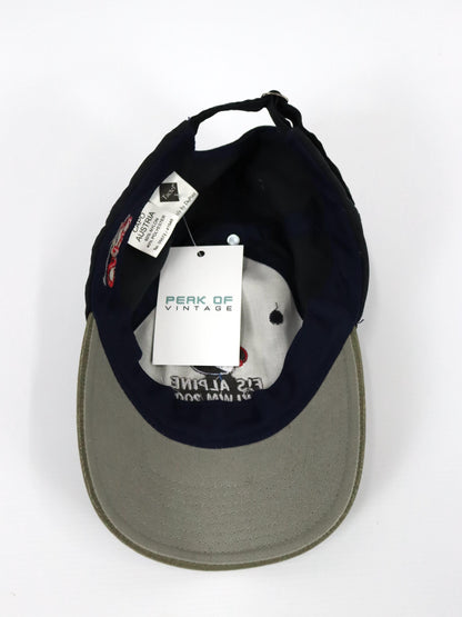 Vintage 90er 00er Y2k TACTEL Capo Austria Cap Mütze FIS Alpine Ski WM 2001 One Size