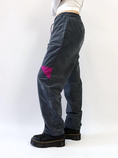 Vintage 80er 90er GREAT ESCAPES Trainingshose Jogginghose grau L