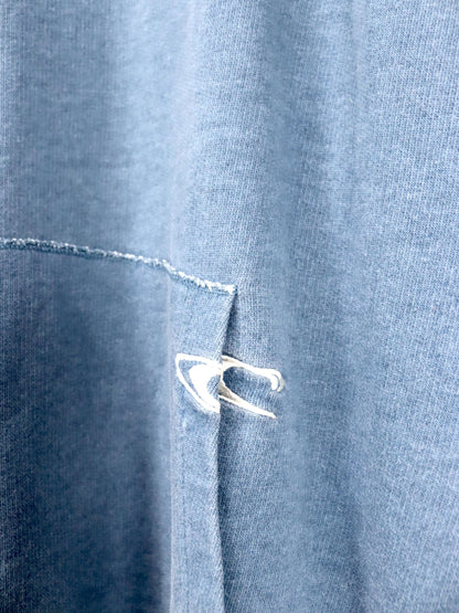 Vintage 80er 90er ONEILL Hoodie Pullover blau used look XL