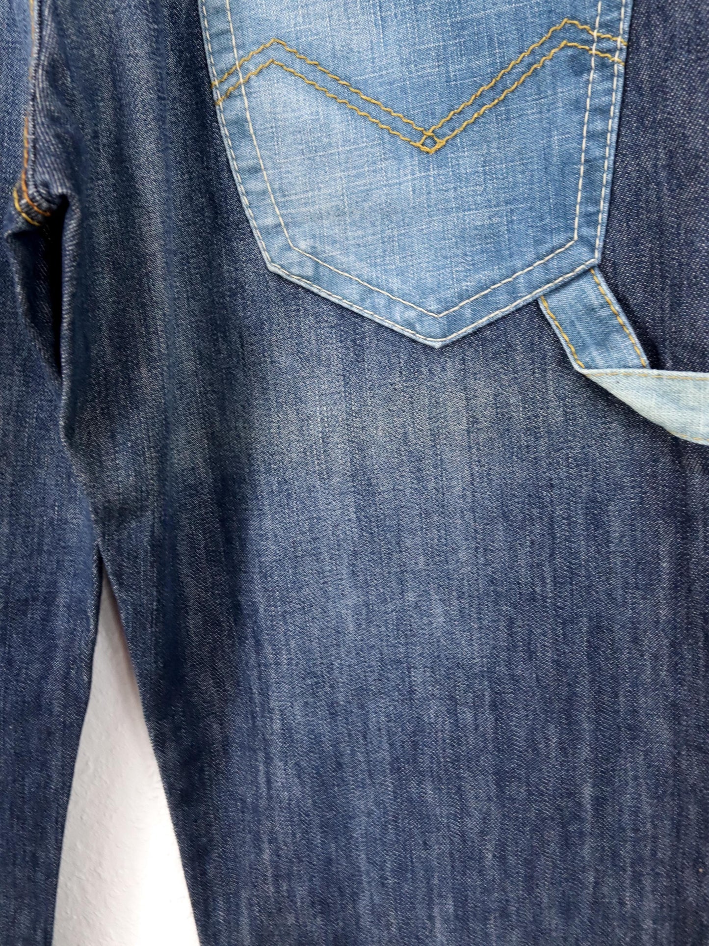 Vintage 90er 00er Y2k ENERGIE Baggy Pants Jeans gerades Bein Deadstock W34