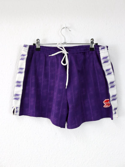 Vintage 80er 90er ABM Shorts kurze Hose lila metallic XL