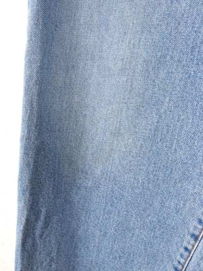 Vintage 80er 90er DIESEL Saddler Jeans Hose gerades Bein hellblau Denim W29