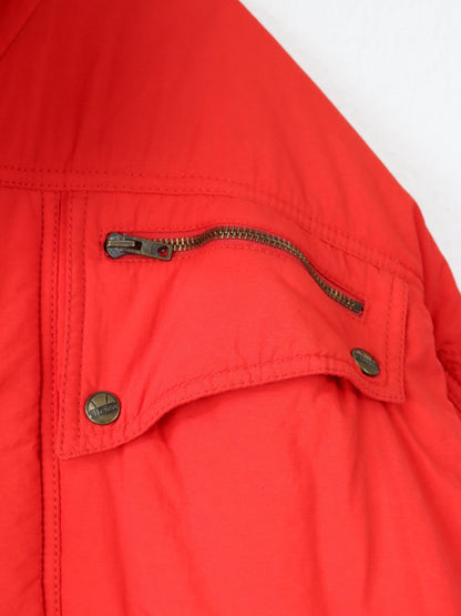 Vintage 80s 90s ELLESSE Winter Jacket Shoulder Pads Lined Red 48 M