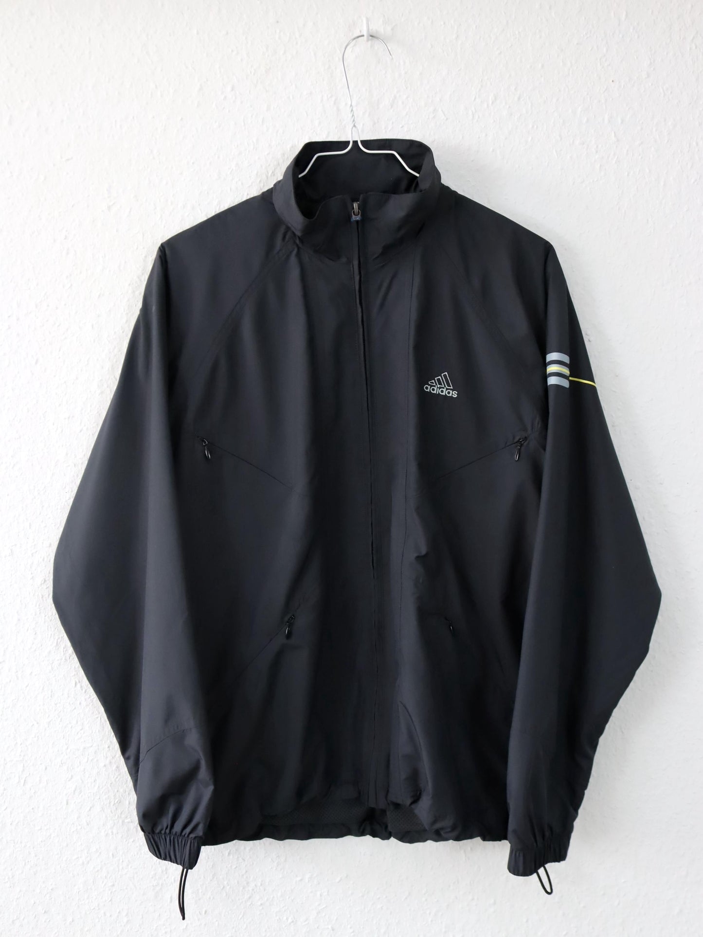 Vintage 80er 90er ADIDAS Trainingsanzug schwarz Trainingsjacke Jogginghose 36/38