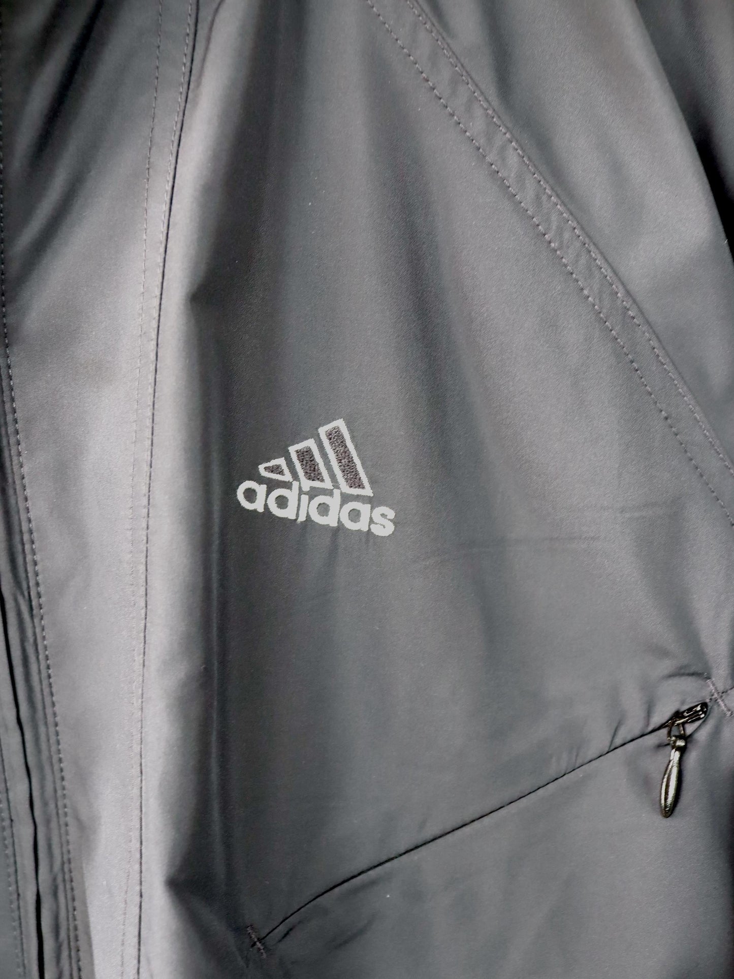 Vintage 80er 90er ADIDAS Trainingsanzug schwarz Trainingsjacke Jogginghose 36/38