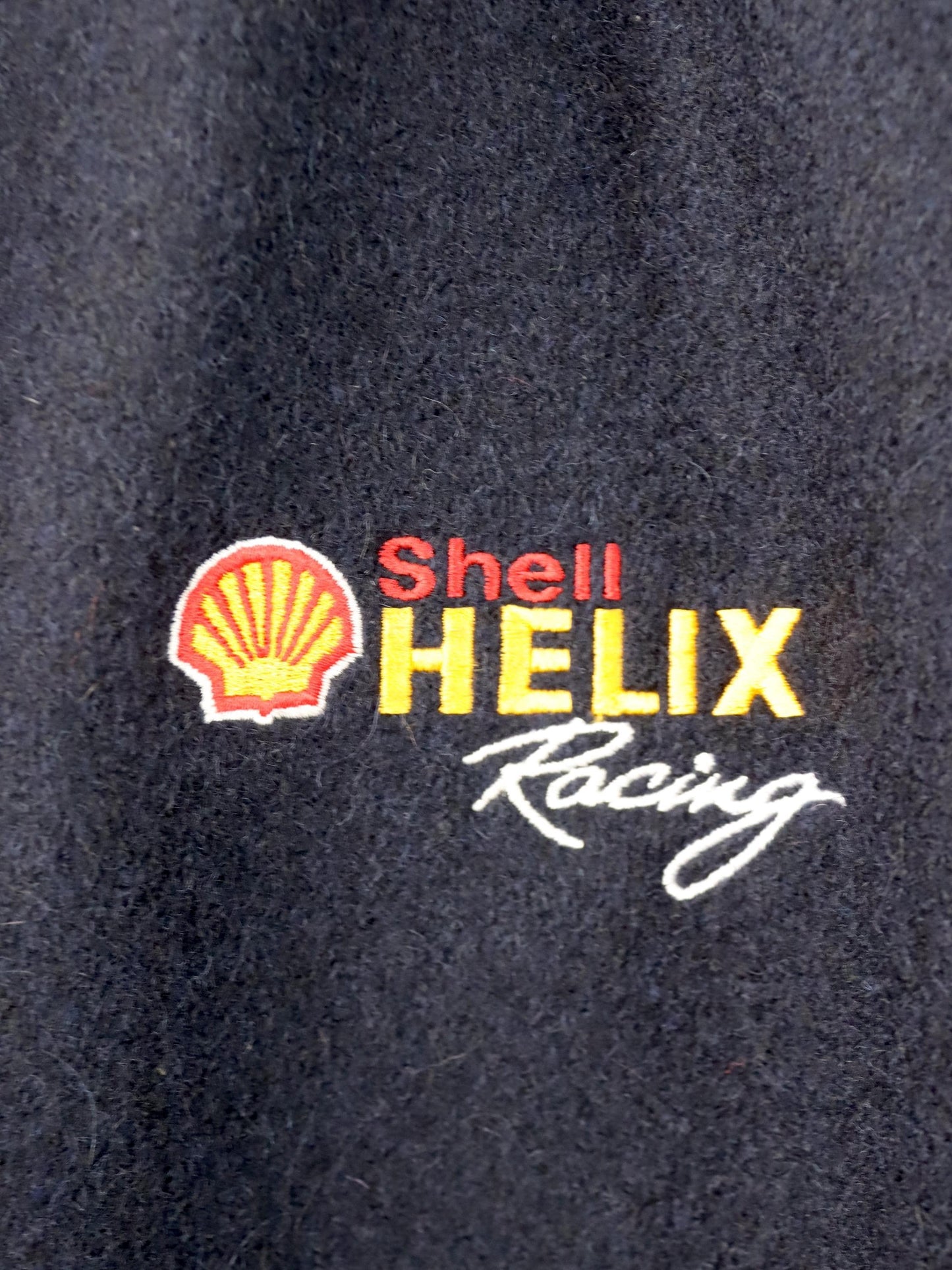 Vintage 80er 90er SIRICCO Racingjacke Bomberjacke Leder Wolle Shell Helix Racing Varsity Style Made in Australia M