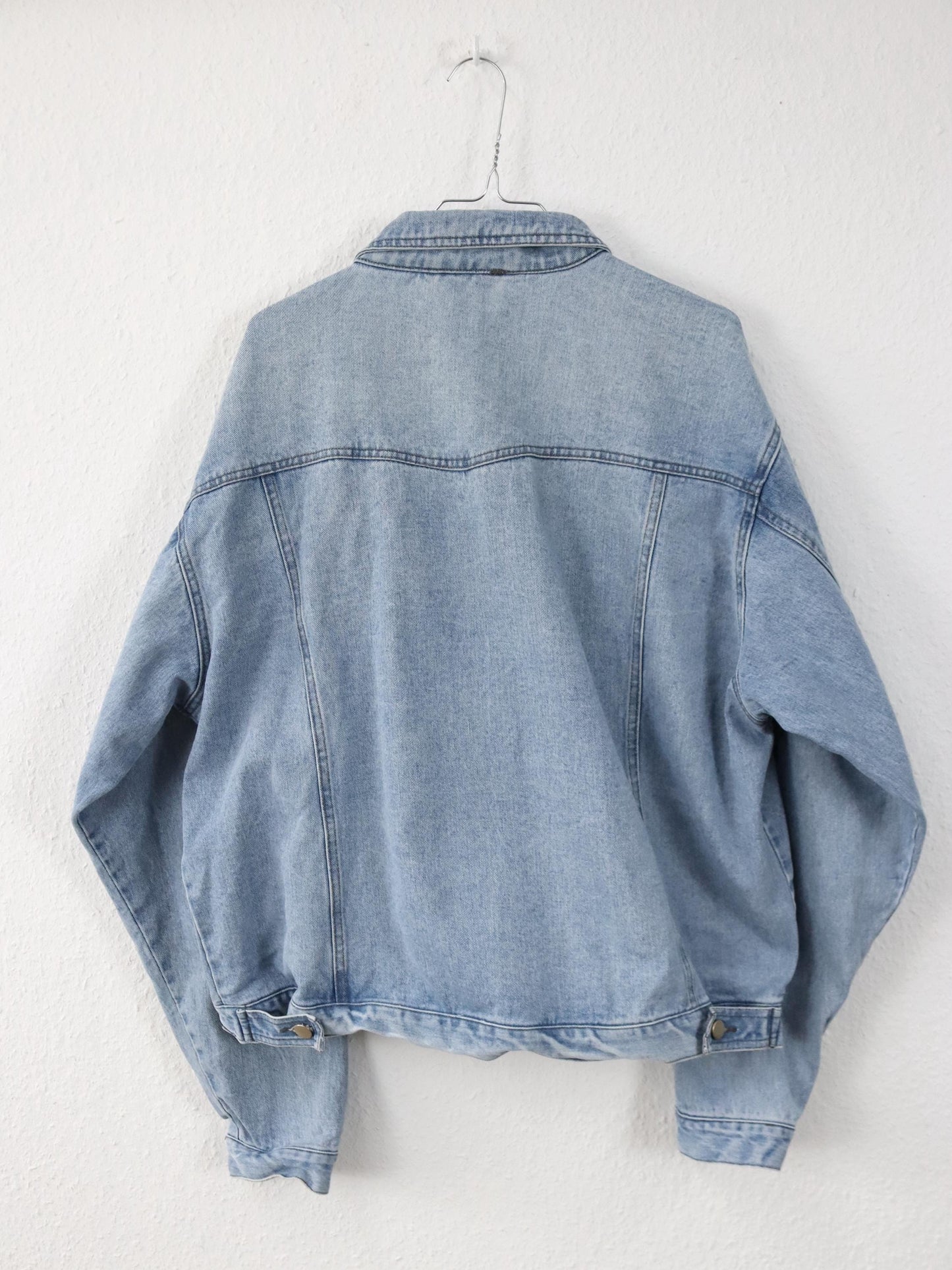 Vintage 80er 90er GIANA FEROTI Jeansjacke Jacke hellblau Denim XL