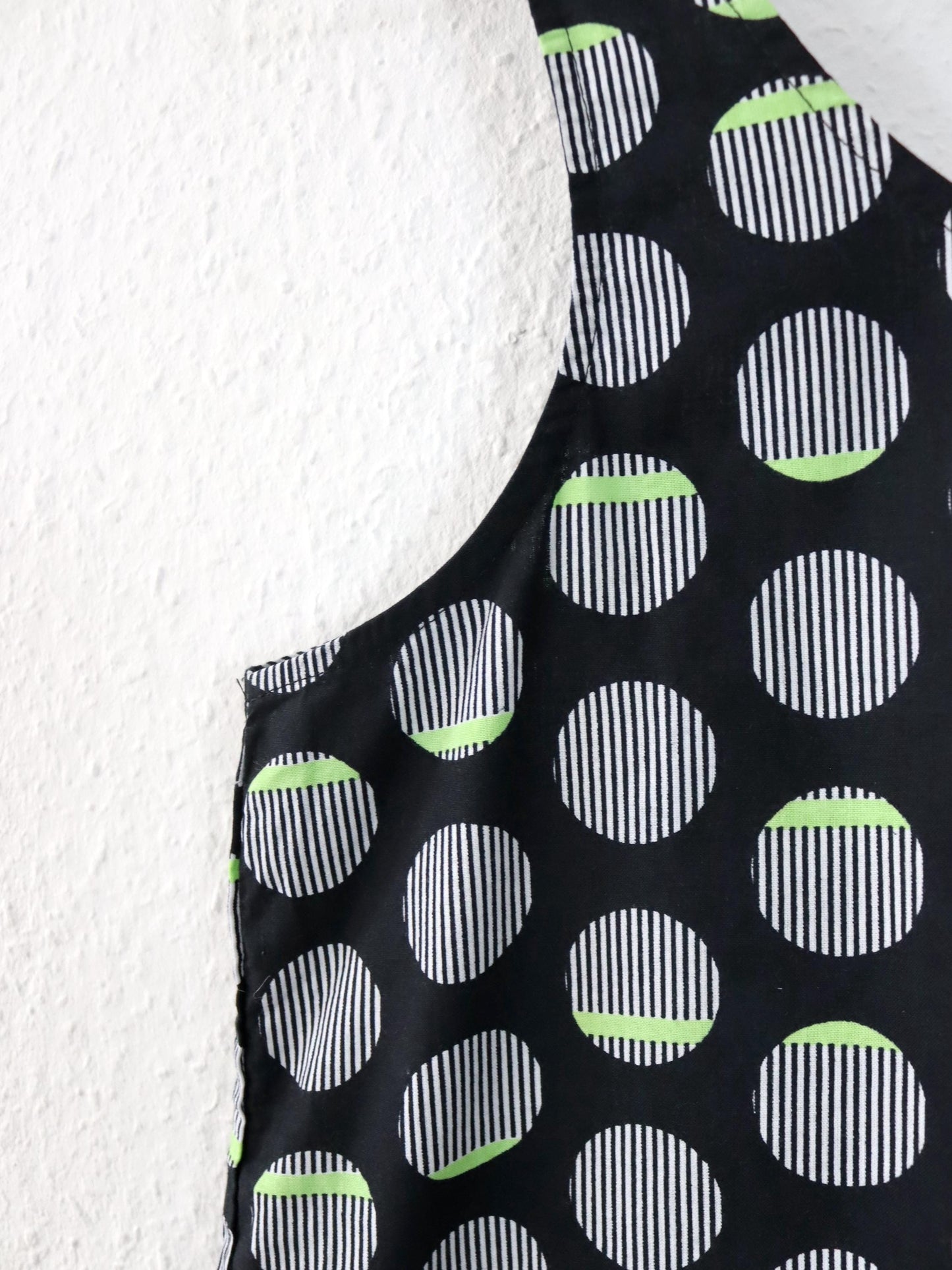 Vintage 80er 90er ARENA Zweiteiler Top Shorts kurze Hose crazy pattern Made in France 36