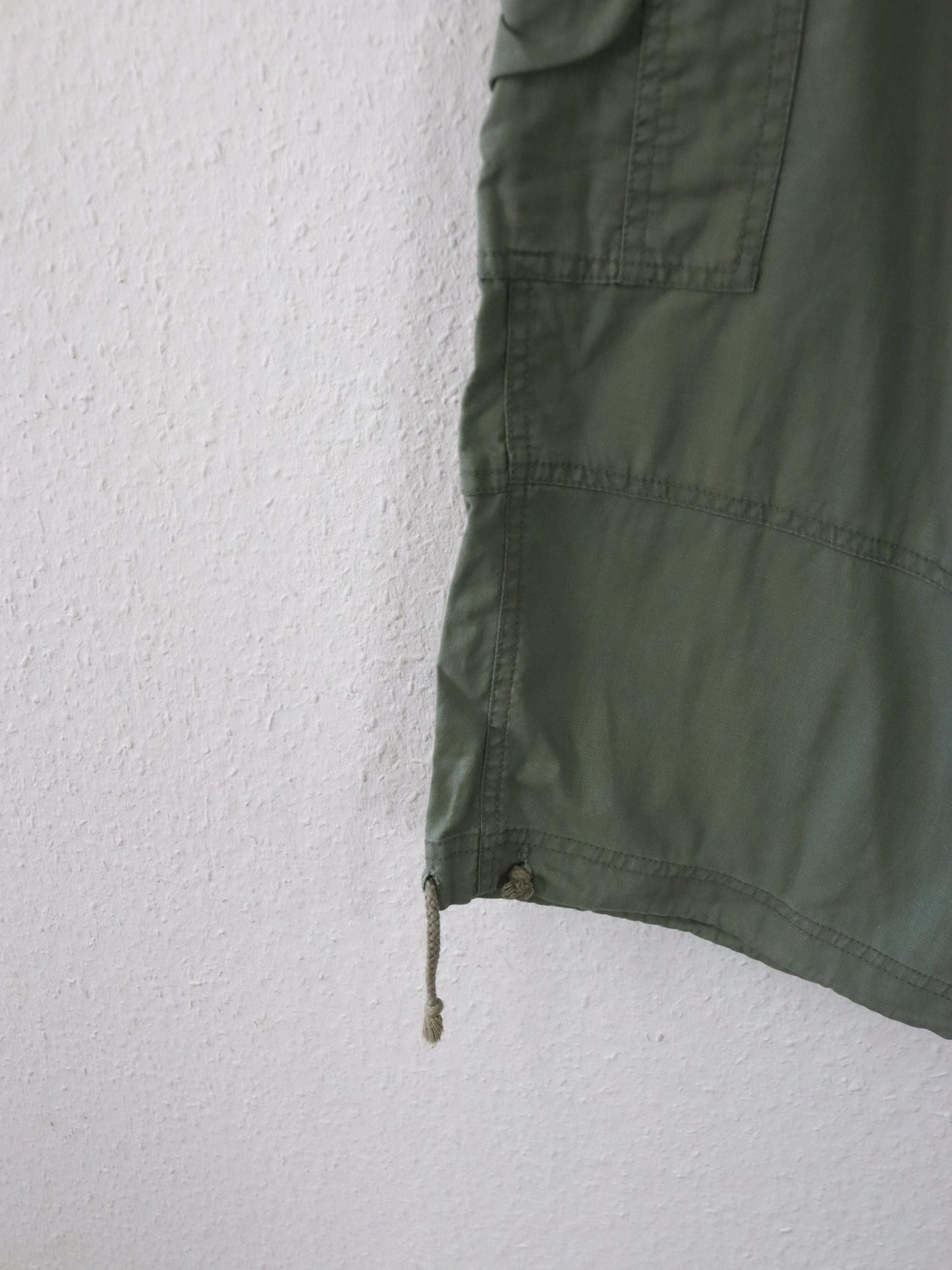 Vintage 90er 00er Y2k KENVELO Shorts Jorts Cargo Dreiviertel Hose Baggy Pants khaki Leinen XL