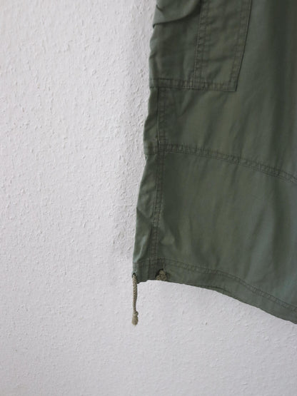 Vintage 90er 00er Y2k KENVELO Shorts Jorts Cargo Dreiviertel Hose Baggy Pants khaki Leinen XL