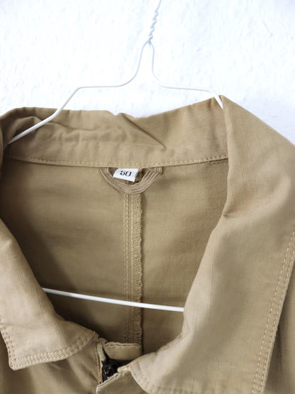 Vintage 80er 90er BALL leichte Jacke Blouson Utility beige 50 L