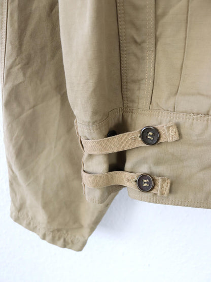 Vintage 80er 90er BALL leichte Jacke Blouson Utility beige 50 L