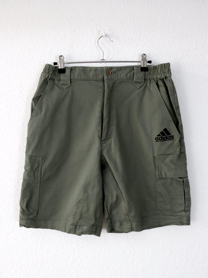 Vintage 90er 00er ADIDAS Adventure Cargopants Shorts kurze Hose Khaki M