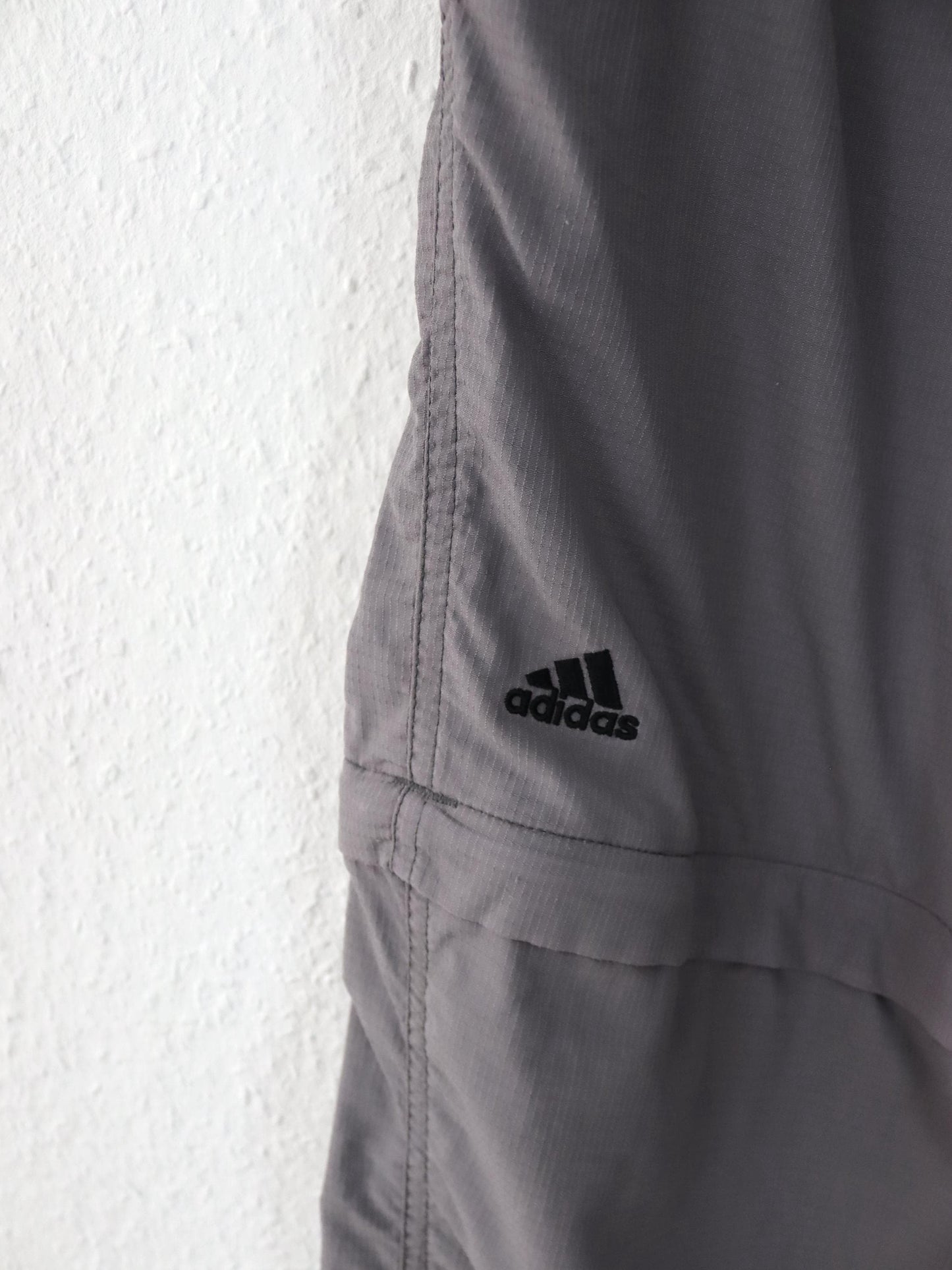 Vintage 90er 00er y2k ADIDAS Hose Wanderhose Trekking Pants gerades Bein Shorts 2002 L