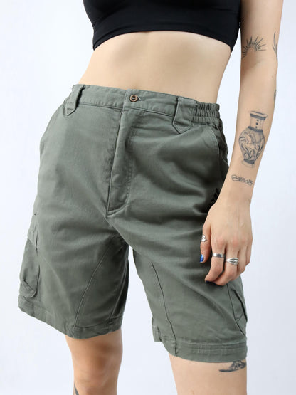 Vintage 90er 00er ADIDAS Adventure Cargopants Shorts kurze Hose Khaki M