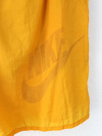 Vintage 80er 90er NIKE Shorts kurze Hose Badehose gelb XL