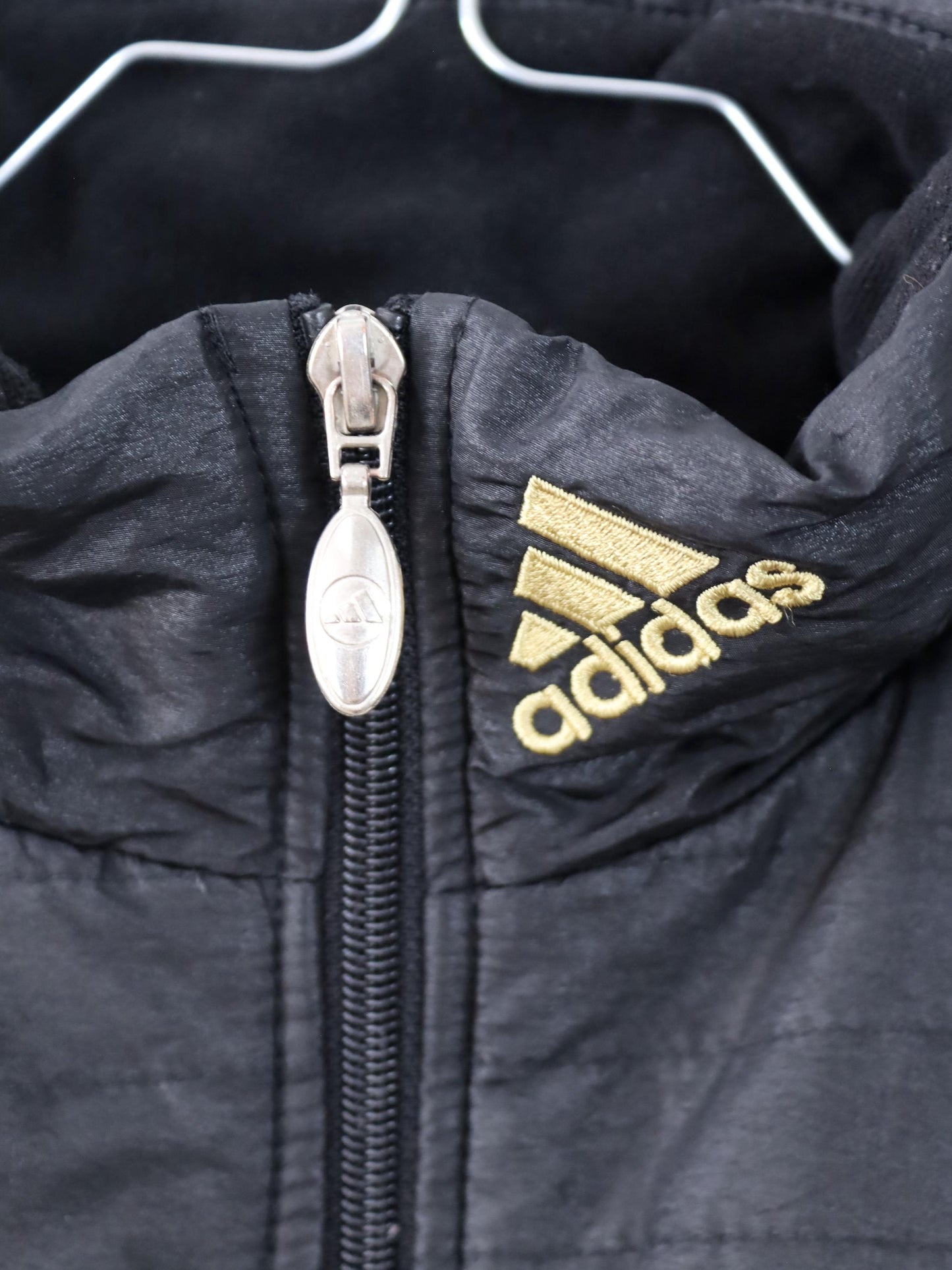 Vintage 00er Y2k ADIDAS Jacke Stehkragen Bomberjacke bauchfrei 2008 S