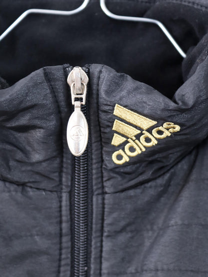 Vintage 00er Y2k ADIDAS Jacke Stehkragen Bomberjacke bauchfrei 2008 S