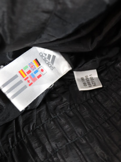Vintage 00er Y2k ADIDAS Jacke Stehkragen Bomberjacke bauchfrei 2008 S