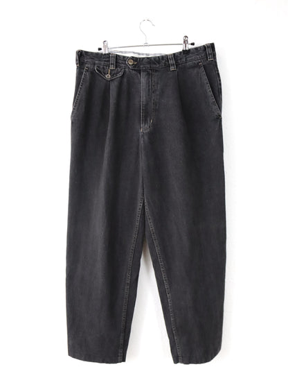 Vintage 80er 90er SPORTMAN Jeans Bundfaltenhose Denim grau 50 L