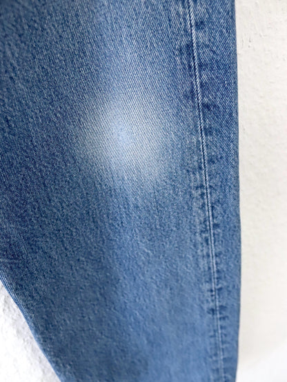 Vintage 90er 00er LEVIS 501 Jeans hose gerades blau W32 L34